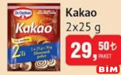 DR. OETKER KAKAO 2X25 G